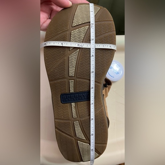 Sperry Men's Santa Cruz 2Strap Velcro strap brown Sandal Sz 7 - Picture 9 of 9